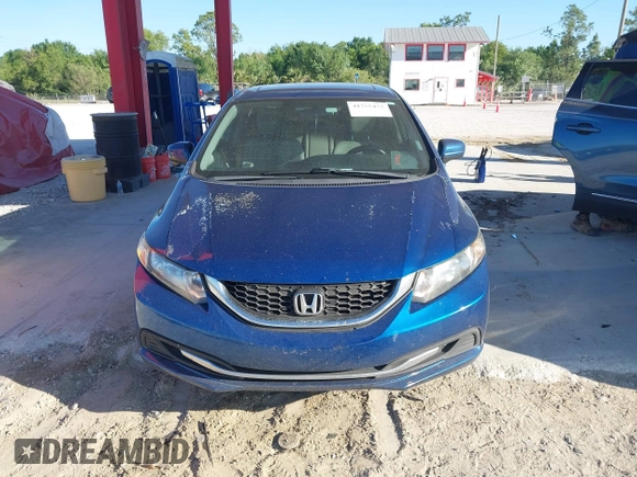 2014 Honda Civic Sedan EX with VIN 19XFB2F88EE207456, listed as a IAAI auction lot 41755472 with 120,337 mi miles. Bid and sale history available at carsss.com. Image 12.