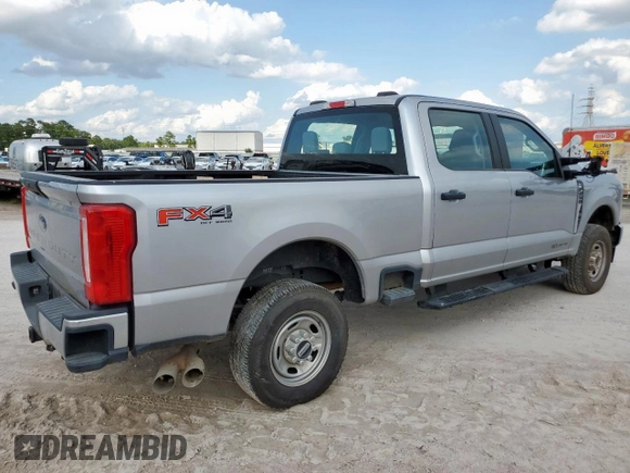 2024 Ford F-250 XL with VIN 1FT7W2BT0RED97130, listed as a Copart auction lot 58915155 with 17,269 mi miles and Salvage title. Bid and sale history available at DreamBid. Image 3.