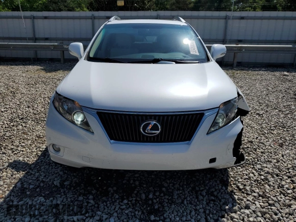 2011 Lexus RX 350 with VIN 2T2ZK1BA2BC062064, listed as a Copart auction lot 53450035 with 75,075 mi miles and Salvage Title. Bid and sale history available at DreamBid. Image 5.