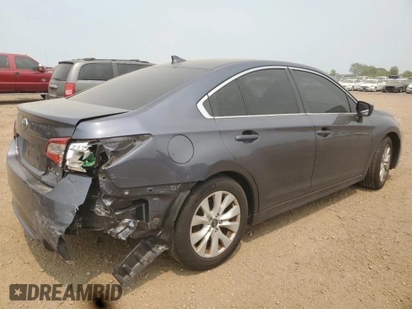 2017 Subaru Legacy Premium with VIN 4S3BNAC69H3025649, listed as a Copart auction lot 59303375 with 115,622 mi miles and Salvage title. Bid and sale history available at DreamBid. Image 3.