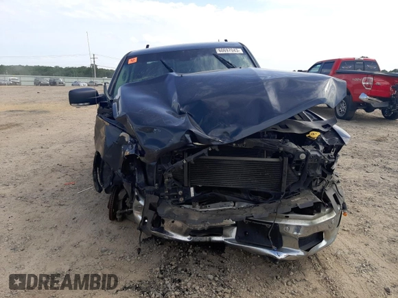 2015 Ram 1500 Big Horn with VIN 1C6RR6GMXFS614390, listed as a Copart auction lot 60697043 with 91,070 mi miles. Bid and sale history available at carsss.com. Image 5.