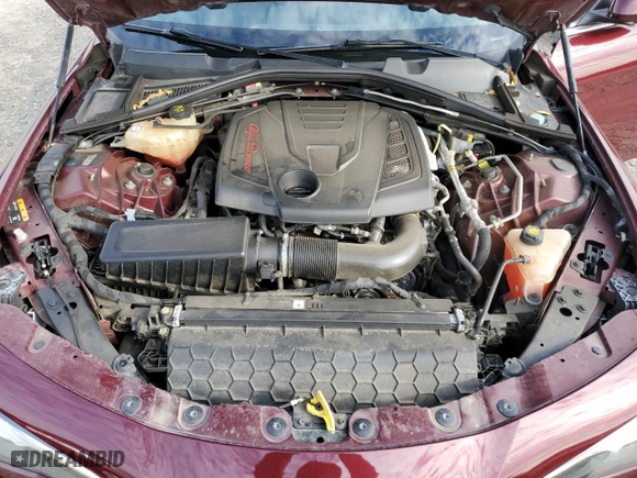 2019 Alfa Romeo Giulia with VIN ZARFAMAN7K7609661, listed as a Copart auction lot 49007875 with 36,580 mi miles and Salvage Title. Bid and sale history available at carsss.com. Image 11.