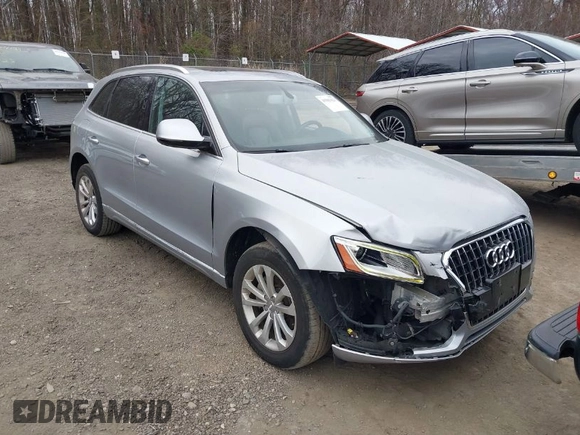2016 Audi Q5 Premium Plus with VIN WA1L2AFP2GA090770, listed as a IAAI auction lot 41905423 with 252,304 mi miles. Bid and sale history available at carsss.com. Image 1.