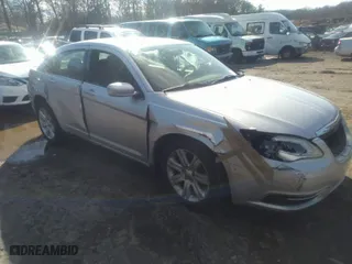 2011 Chrysler 200 Touring with VIN 1C3BC1FB0BN607153, listed as a IAAI auction lot 38884887 with 153,027 mi miles. Bid and sale history available at carsss.com. Image 1.