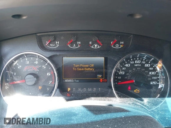 2014 Ford F-150 XL with VIN 1FTFW1ET3EFC67381, listed as a IAAI auction lot 42225858 with 85,853 mi miles and . Bid and sale history available at DreamBid. Image 7.
