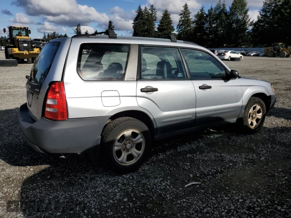 2003 Subaru Forester X with VIN JF1SG63643H727564, listed as a Copart auction lot 77736064 with 167,293 mi miles and Salvage Title. Bid and sale history available at carsss.com. Image 3.