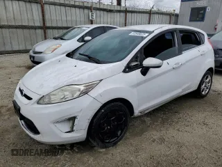 2011 Ford Fiesta SES with VIN 3FADP4FJXBM214407, listed as a Copart auction lot 53549825 with 0 mi miles and Salvage Title. Bid and sale history available at carsss.com. Image 1.
