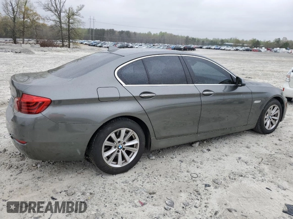 2014 BMW 5 Series 528i with VIN WBA5A5C59ED510285, listed as a Copart auction lot 50798995 with 127,226 mi miles and Salvage Title. Bid and sale history available at carsss.com. Image 3.