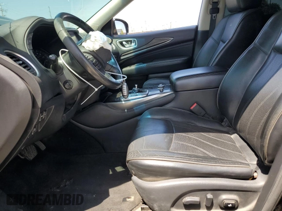 2014 Infiniti QX60 with VIN 5N1AL0MM2EC531260, listed as a Copart auction lot 61309165 with 160,957 mi miles and Salvage title. Bid and sale history available at DreamBid. Image 7.