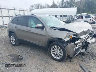 2020 Jeep Cherokee Latitude with VIN 1C4PJLCB8LD525508, listed as a IAAI auction lot 40972966 with 28,609 mi miles and . Bid and sale history available at DreamBid. Image 1.