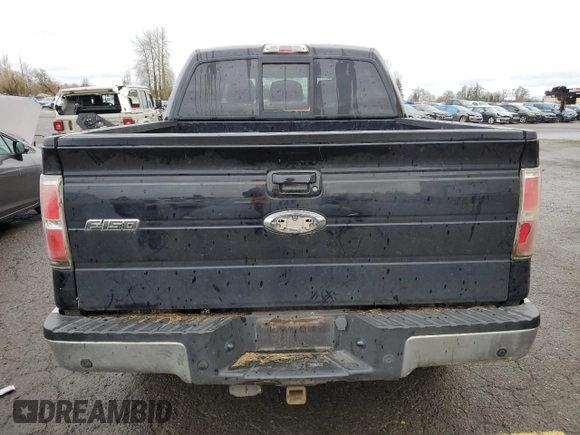 2011 Ford F-150 XLT with VIN 1FTFW1ET8BFD32883, listed as a Copart auction lot 42286455 with 188,181 mi miles and Salvage Title. Bid and sale history available at carsss.com. Image 6.