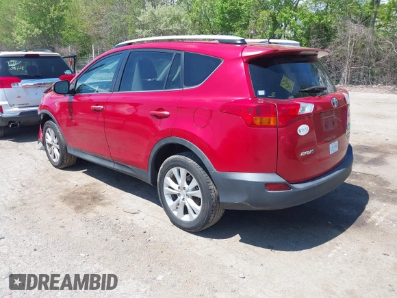 2014 Toyota RAV4 Limited z VIN 2T3DFREV7EW125590, wystawiony jako IAAI lot #42223443 z przebiegiem 106 248 mil mil oraz . Historia ofert i sprzedaży dostępna na DreamBid. Obrazek 3.