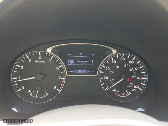 2017 Nissan Altima 2.5 S with VIN 1N4AL3AP7HC480059, listed as a Copart auction lot 50916675 with 109,968 mi miles and Salvage Title. Bid and sale history available at carsss.com. Image 9.