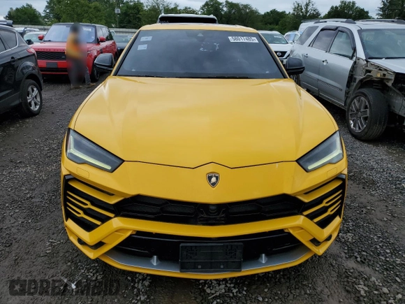 2019 Lamborghini Urus с VIN ZPBUA1ZL9KLA00879, выставлен на аукционе Copart как лот 58017485 с пробегом 23 614 миль миль и Списание • Salvage title. История ставок и продаж доступна на DreamBid. Изображение 5.