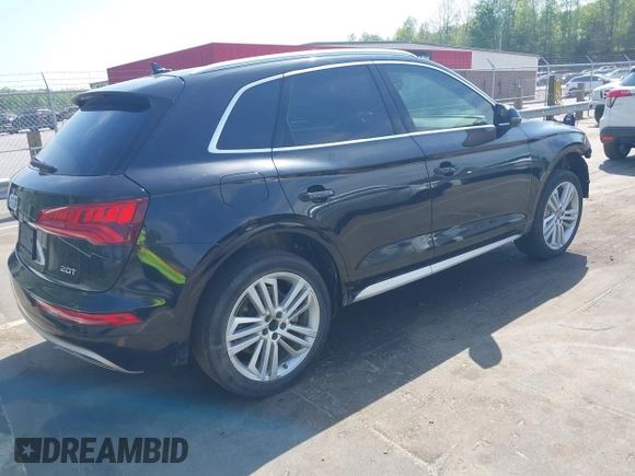 2018 Audi Q5 Premium Plus with VIN WA1BNAFY4J2087219, listed as a IAAI auction lot 42023014 with 146,489 mi miles and . Bid and sale history available at DreamBid. Image 4.