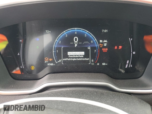 2025 Toyota Corolla Cross XLE с VIN 7MUDAABG0SV129473, выставлен на аукционе Copart как лот 52021975 с пробегом 9 748 миль миль и Списание • Salvage title. История ставок и продаж доступна на DreamBid. Изображение 9.