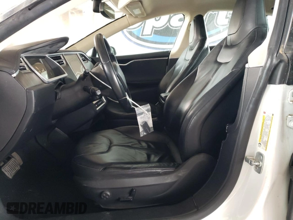 2013 Tesla Model S with VIN 5YJSA1CN1DFP14049, listed as a Copart auction lot 54541415 with 124,270 mi miles and Salvage Title. Bid and sale history available at carsss.com. Image 7.
