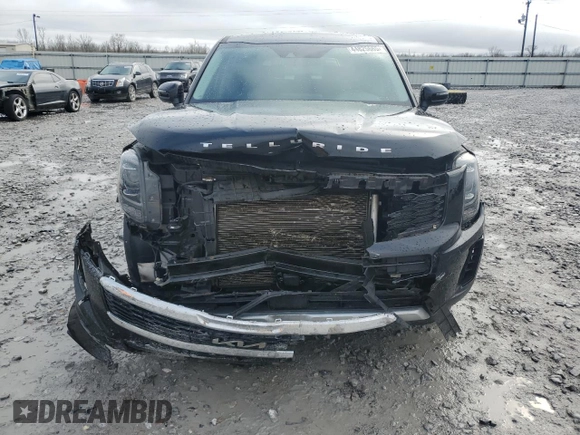 2022 Kia Telluride LX with VIN 5XYP24HCXNG222805, listed as a Copart auction lot 44825665 with 85,316 mi miles and Salvage title. Bid and sale history available at DreamBid. Image 5.