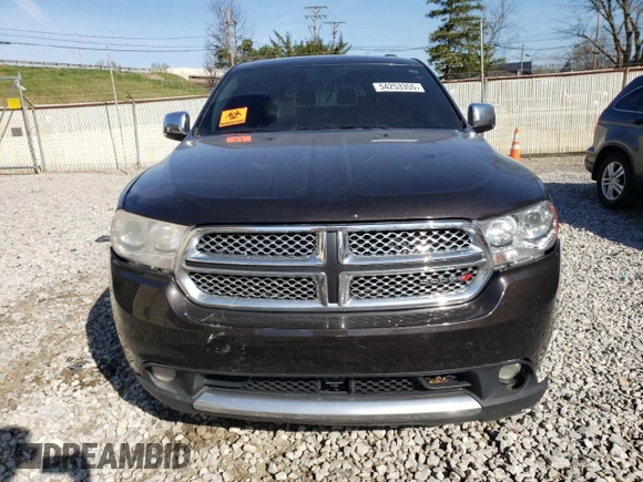 2013 Dodge Durango Citadel with VIN 1C4SDJET3DC580127, listed as a Copart auction lot 54253355 with 173,992 mi miles and Clean Title. Bid and sale history available at carsss.com. Image 5.
