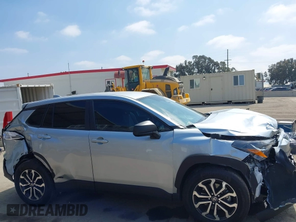 2023 Toyota Corolla Cross Hybrid S with VIN 7MUFBABG1PV014992, listed as a IAAI auction lot 42202656 with 18,913 mi miles and . Bid and sale history available at DreamBid. Image 13.