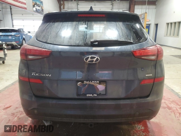 2019 Hyundai Tucson Value z VIN KM8J3CA48KU057536, wystawiony jako Copart lot #44173835 z przebiegiem Nie podano mil oraz Szkoda całkowita • Salvage title. Historia ofert i sprzedaży dostępna na DreamBid. Obrazek 6.