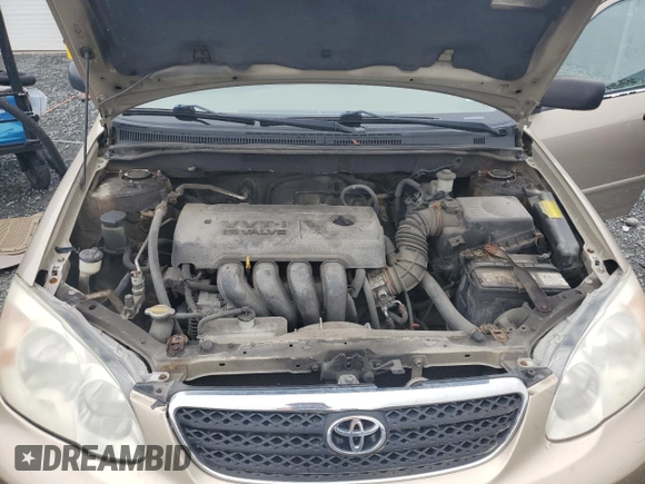 2005 Toyota Corolla CE с VIN 2T1BR32E85C859617, выставлен на аукционе Copart как лот 56148705 с пробегом 281 415 миль миль и Чистый • Clean title. История ставок и продаж доступна на DreamBid. Изображение 11.