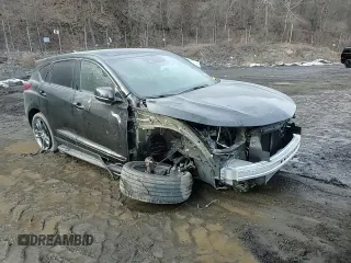 2021 Acura RDX w/A-Spec Package with VIN 5J8TC2H63ML042502, listed as a Copart auction lot 46629475 with 49,432 mi miles and Salvage Title. Bid and sale history available at carsss.com. Image 14.