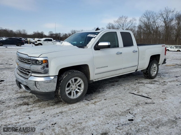 2018 Chevrolet Silverado 1500 LTZ with VIN 1GCVKSEC6JZ312769, listed as a Copart auction lot 41971105 with 49,443 mi miles and Salvage Title. Bid and sale history available at carsss.com. Image 1.