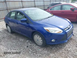 2012 Ford Focus SE with VIN 1FAHP3F2XCL266692, listed as a IAAI auction lot 42130412 with 114,608 mi miles. Bid and sale history available at carsss.com. Image 1.