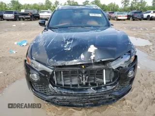 2017 Maserati Levante with VIN ZN661XUL4HX225995, listed as a Copart auction lot 54788175 with 45,276 mi miles and Salvage Title. Bid and sale history available at carsss.com. Image 5.