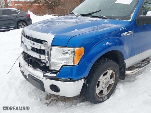 2014 Ford F-150 XL with VIN 1FTMF1CM4EKE36883, listed as a IAAI auction lot 41317737 with 50,667 mi miles. Bid and sale history available at carsss.com. Image 20.