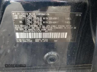 2017 Toyota RAV4 LE with VIN JTMZFREV3HJ121478, listed as a Copart auction lot 56215565 with 262,013 mi miles and Clean Title. Bid and sale history available at DreamBid. Image 13.