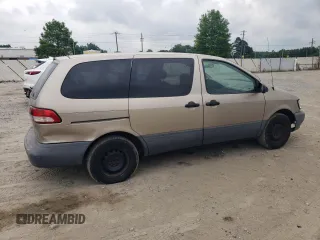 2001 Toyota Sienna CE with VIN 4T3ZF19C21U337517, listed as a Copart auction lot 57107654 with 199,496 mi miles and Salvage Title. Bid and sale history available at carsss.com. Image 3.