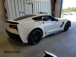 2019 Chevrolet Corvette Grand Sport 1LT with VIN 1G1YW2D77K5112233, listed as a Copart auction lot 62340224 with 56,653 mi miles and Salvage Title. Bid and sale history available at carsss.com. Image 3.