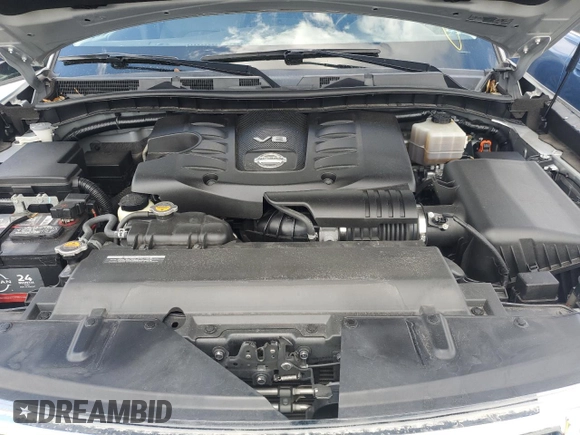2019 Nissan Armada Platinum with VIN JN8AY2NF7K9350833, listed as a Copart auction lot 74307744 with Not Provided miles and Non Repairable. Bid and sale history available at carsss.com. Image 12.