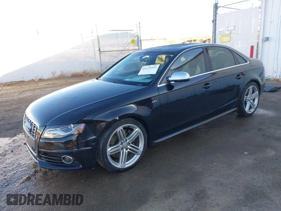 2012 Audi S4 Prestige with VIN WAUKGBFL6CA001148, listed as a IAAI auction lot 41134916 with 143,610 mi miles. Bid and sale history available at carsss.com. Image 2.
