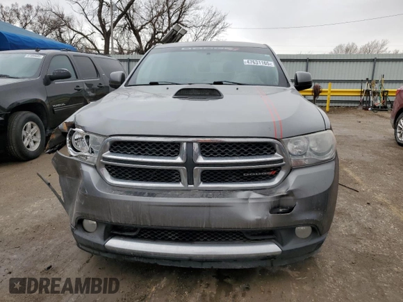 2012 Dodge Durango SXT z VIN 1C4RDHAG5CC293130, wystawiony jako Copart lot #47631165 z przebiegiem 224 059 mil mil oraz Szkoda całkowita • Salvage title. Historia ofert i sprzedaży dostępna na DreamBid. Obrazek 5.