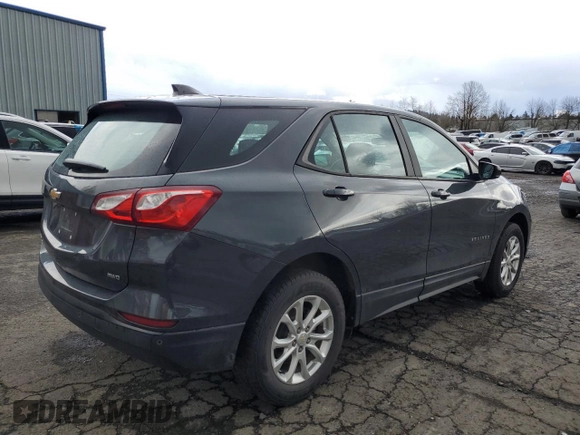 2020 Chevrolet Equinox LS z VIN 2GNAX5EV0L6201871, wystawiony jako Copart lot #48149225 z przebiegiem 102 373 mil mil oraz Czysty tytuł • Clean title. Historia ofert i sprzedaży dostępna na DreamBid. Obrazek 3.