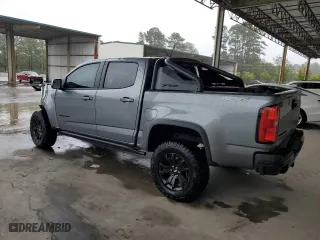 2021 Chevrolet Colorado 4WD ZR2 with VIN 1GCGTEEN0M1251317, listed as a Copart auction lot 73227024 with 38,646 mi miles and Salvage Title. Bid and sale history available at carsss.com. Image 2.
