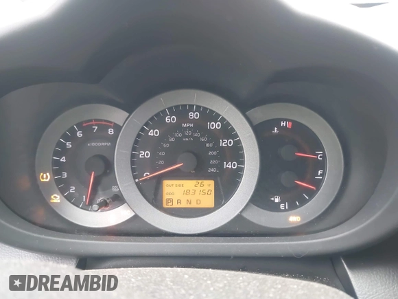 2008 Toyota RAV4 Sport with VIN JTMBK32V885051516, listed as a IAAI auction lot 41252621 with 183,150 mi miles. Bid and sale history available at carsss.com. Image 7.