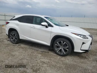 2018 Lexus RX 350 with VIN 2T2BZMCA9JC159824, listed as a Copart auction lot 57145165 with 55,753 mi miles and Salvage title. Bid and sale history available at DreamBid. Image 4.