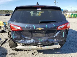 2019 Chevrolet Equinox LS with VIN 3GNAXHEV0KS523668, listed as a Copart auction lot 46290305 with 109,341 mi miles and Salvage Title. Bid and sale history available at carsss.com. Image 6.