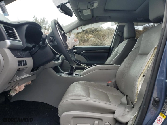 2015 Toyota Highlander Limited with VIN 5TDDKRFH2FS091324, listed as a Copart auction lot 49255995 with 87,679 mi miles and Salvage Title. Bid and sale history available at carsss.com. Image 7.