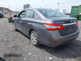 2014 Nissan Sentra SV with VIN 3N1AB7AP7EL666921, listed as a IAAI auction lot 42011775 with 153,728 mi miles and . Bid and sale history available at DreamBid. Image 3.