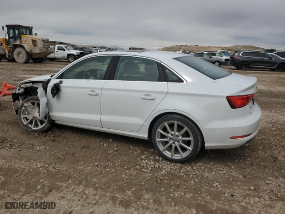 2015 Audi A3 2.0T Premium Plus with VIN WAUEFGFF5F1028708, listed as a Copart auction lot 50027045 with 112,252 mi miles and Salvage Title. Bid and sale history available at carsss.com. Image 2.