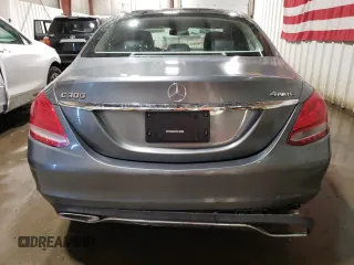 2017 Mercedes-Benz C 300 with VIN 55SWF4KB7HU198053, listed as a Copart auction lot 50348075 with 59,727 mi miles and Salvage Title. Bid and sale history available at carsss.com. Image 6.