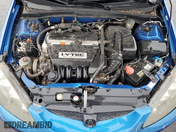 2006 Acura RSX with VIN JH4DC548X6S003165, listed as a Copart auction lot 60038384 with 120,841 mi miles and Salvage Title. Bid and sale history available at carsss.com. Image 11.