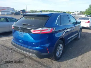 2024 Ford Edge SEL with VIN 2FMPK4J97RBA93748, listed as a IAAI auction lot 42081855 with 27,755 mi miles. Bid and sale history available at carsss.com. Image 4.