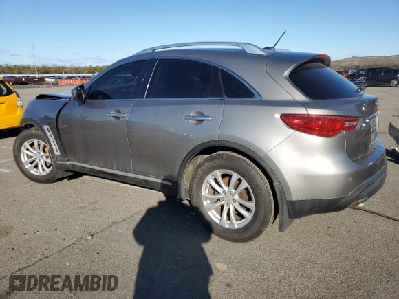 2010 Infiniti FX with VIN JN8AS1MWXAM855967, listed as a Copart auction lot 45164055 with 164,531 mi miles and Salvage Title. Bid and sale history available at carsss.com. Image 2.