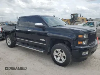 2014 Chevrolet Silverado 1500 High Country with VIN 3GCUKTEC6EG546370, listed as a Copart auction lot 54798195 with 178,487 mi miles and Salvage Title. Bid and sale history available at carsss.com. Image 4.